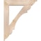 Ekena Millwork Olympic Traditional Smooth Bracket w/ Offset Brace, Douglas Fir, 7 1/2"W x 36"D x 44"H BKT0806X36X44OLY01SDF - alternate 3